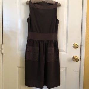 DVF Chocolate Brown Dress